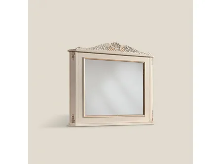 Specchiera Emozioni 5142 EM23 in legno laccato di Tarocco Vaccari