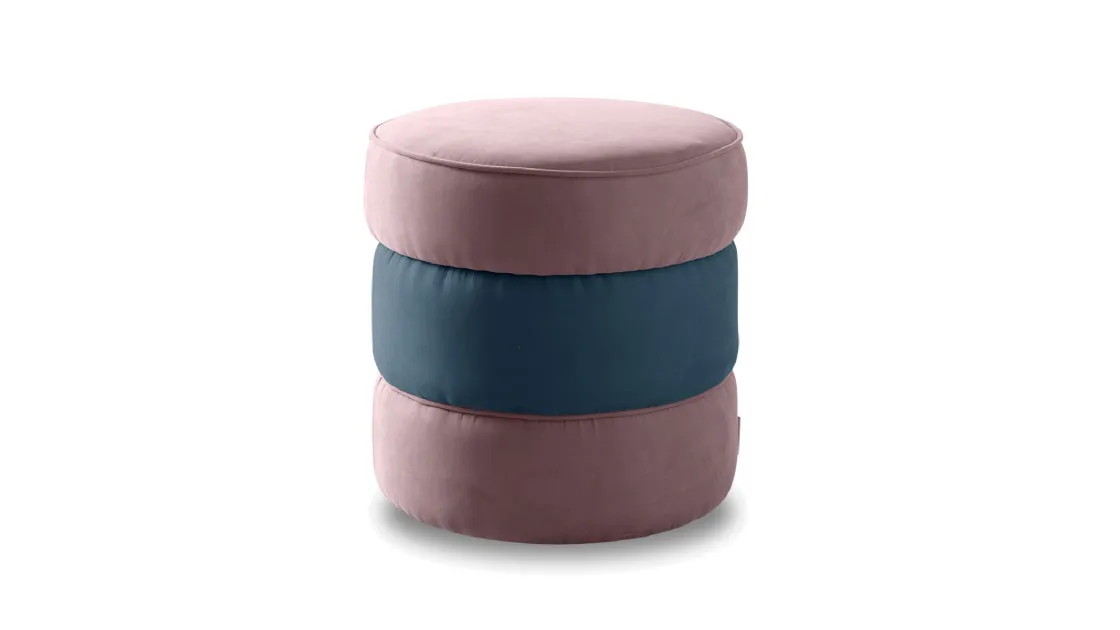 Pouf Denise Multicolor di Stilfar Italia