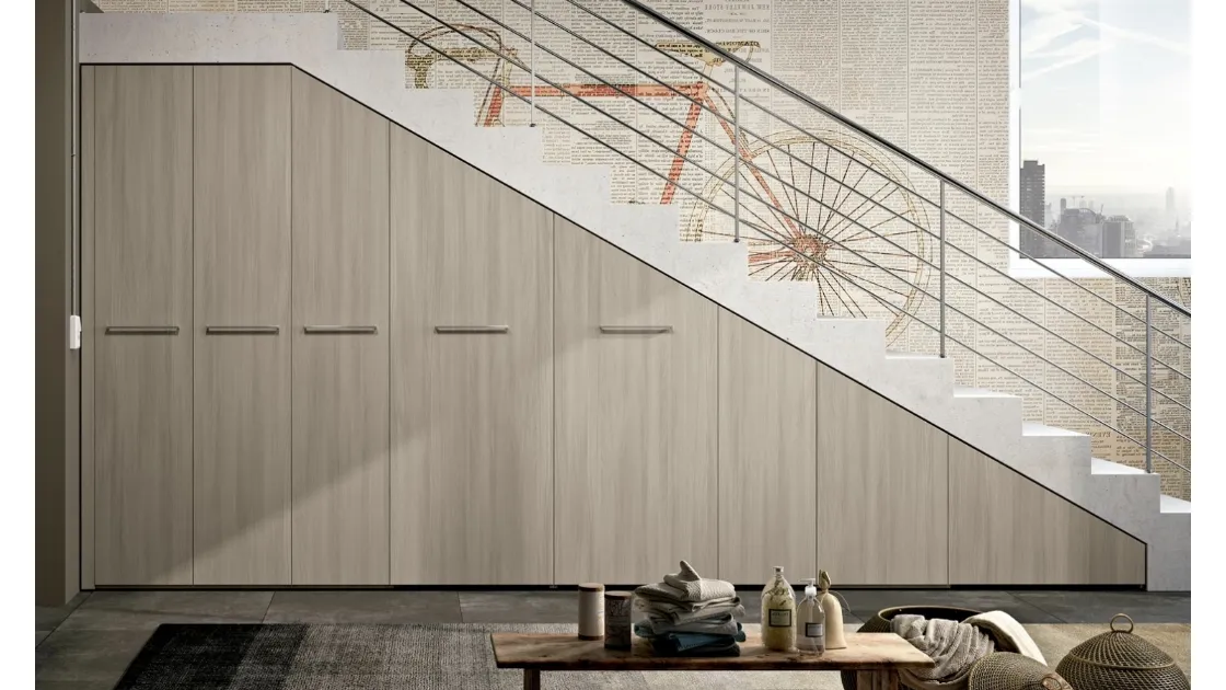 Armadio su misura Composizione 39 di Ferrimobili