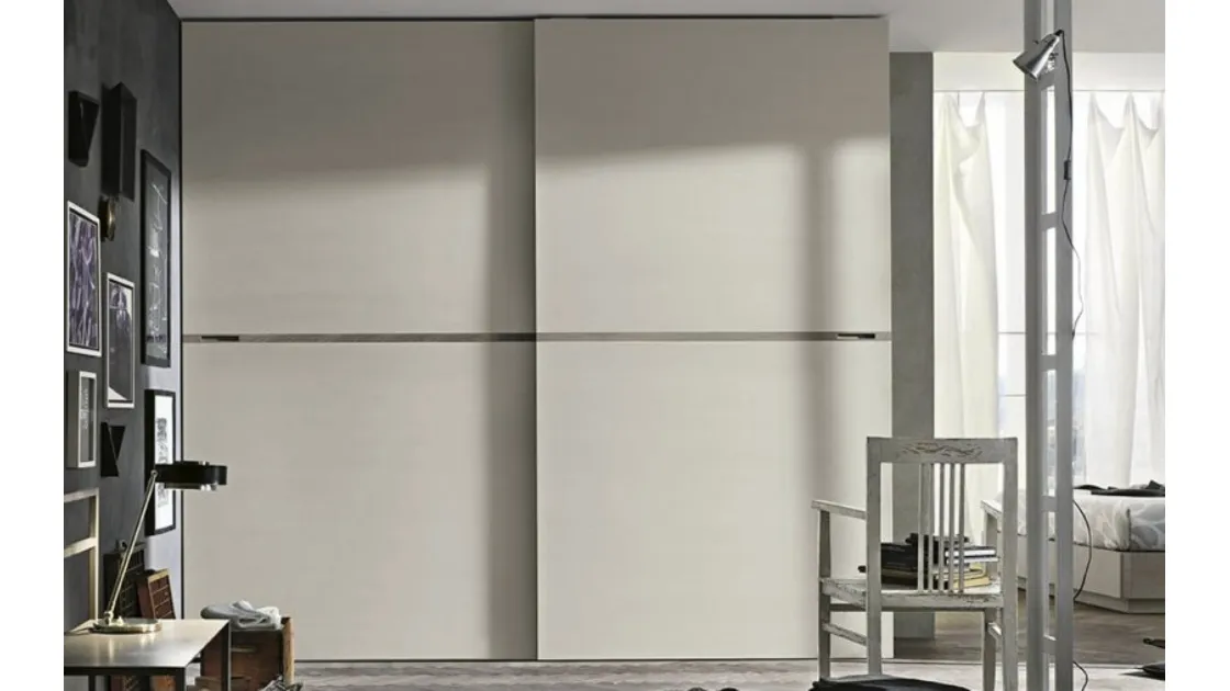 Armadio con anta scorrevole Meridiana di Tomasella