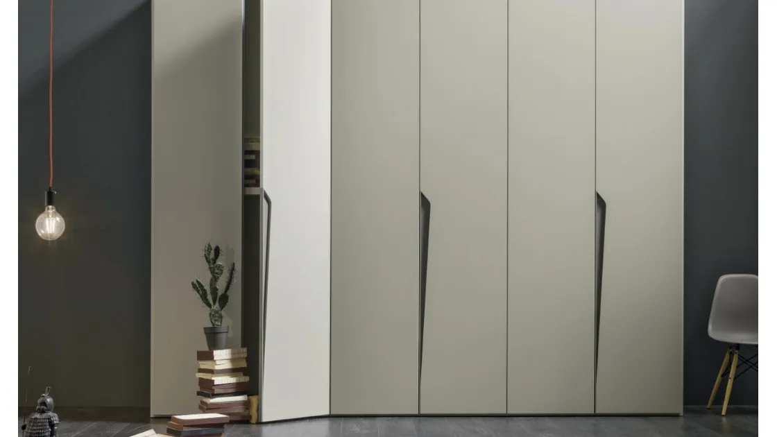 Armadio con anta battente Drop di Tomasella