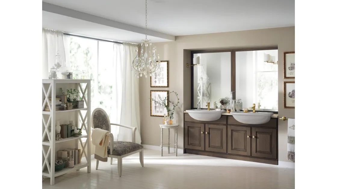 Mobile da Bagno Baltimora Frassino Tabacco di Scavolini Bathrooms