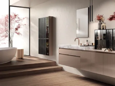 Mobile da Bagno Lido in Vetro Pas Dosé di Scavolini Bathrooms