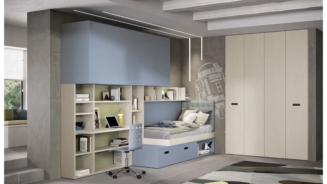 Cameretta 125 su misura di Ferrimobili