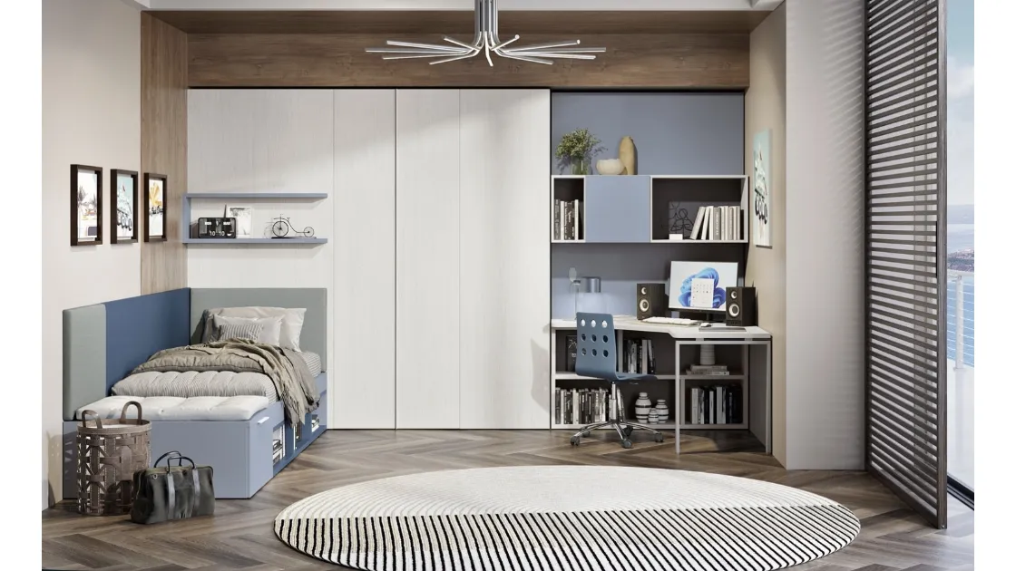 Cameretta 127 su misura di Ferrimobili