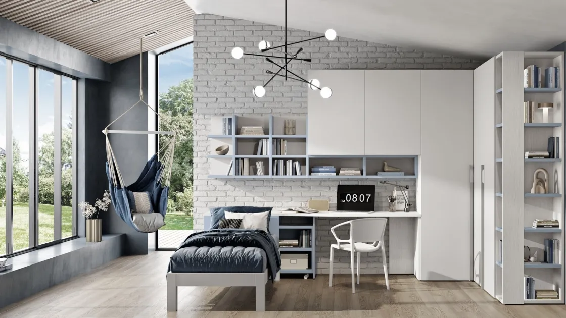 Cameretta componibile 130 di Ferrimobili