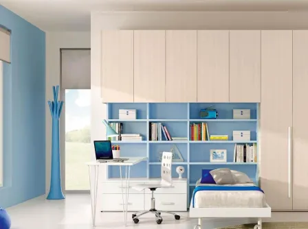 Cameretta componibile per Ragazzi 635 di Ferrimobili