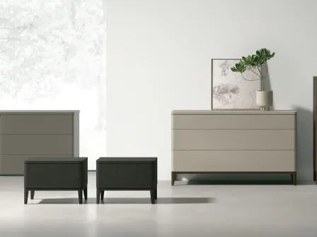 Gruppo Notte Dolcevita in legno o laccato di Tomasella