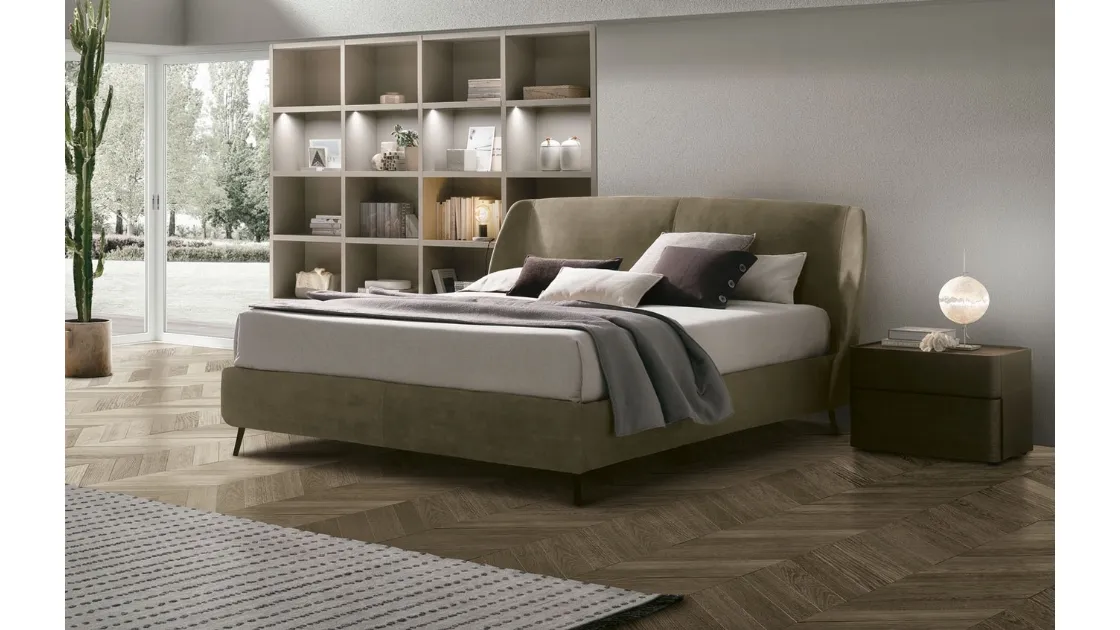 Letto con box contenitore Altea di Tomasella