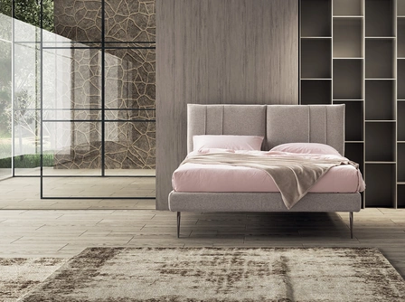 Letto imbottito Angela di Stilfar Italia