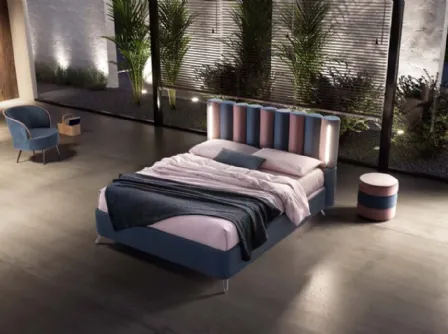 Letto matrimoniale Caleido di Stilfar Italia