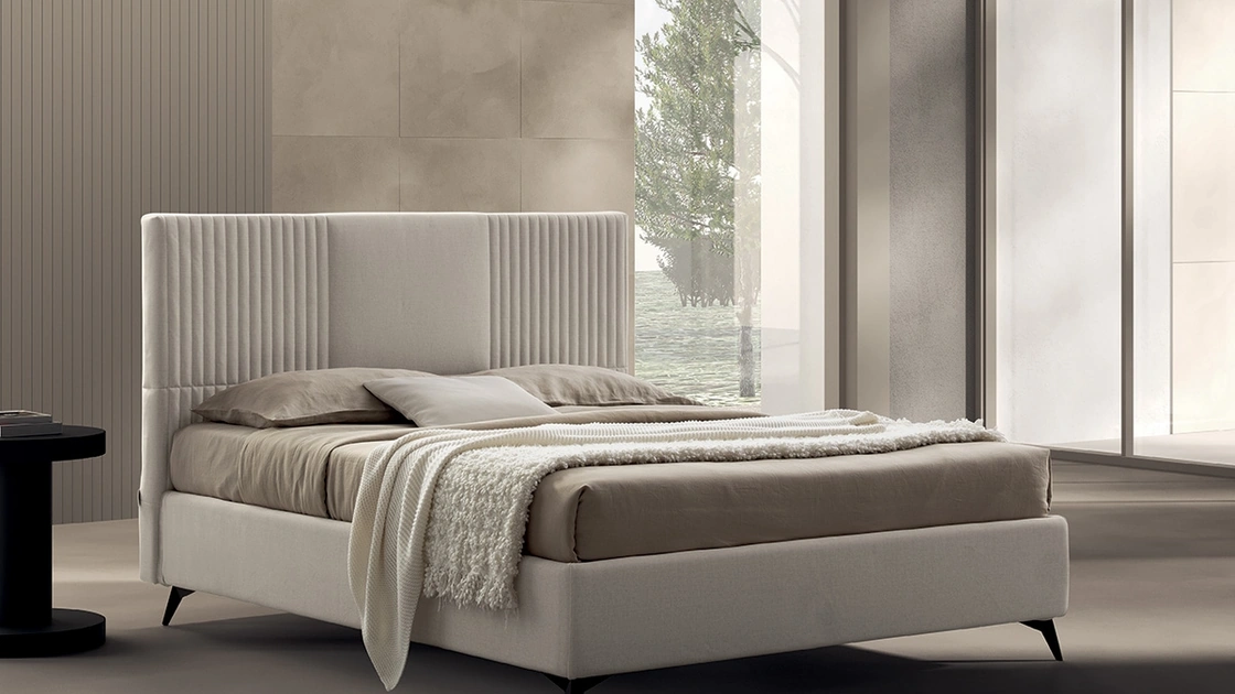 Letto in tessuto Silvia di Stilfar Italia