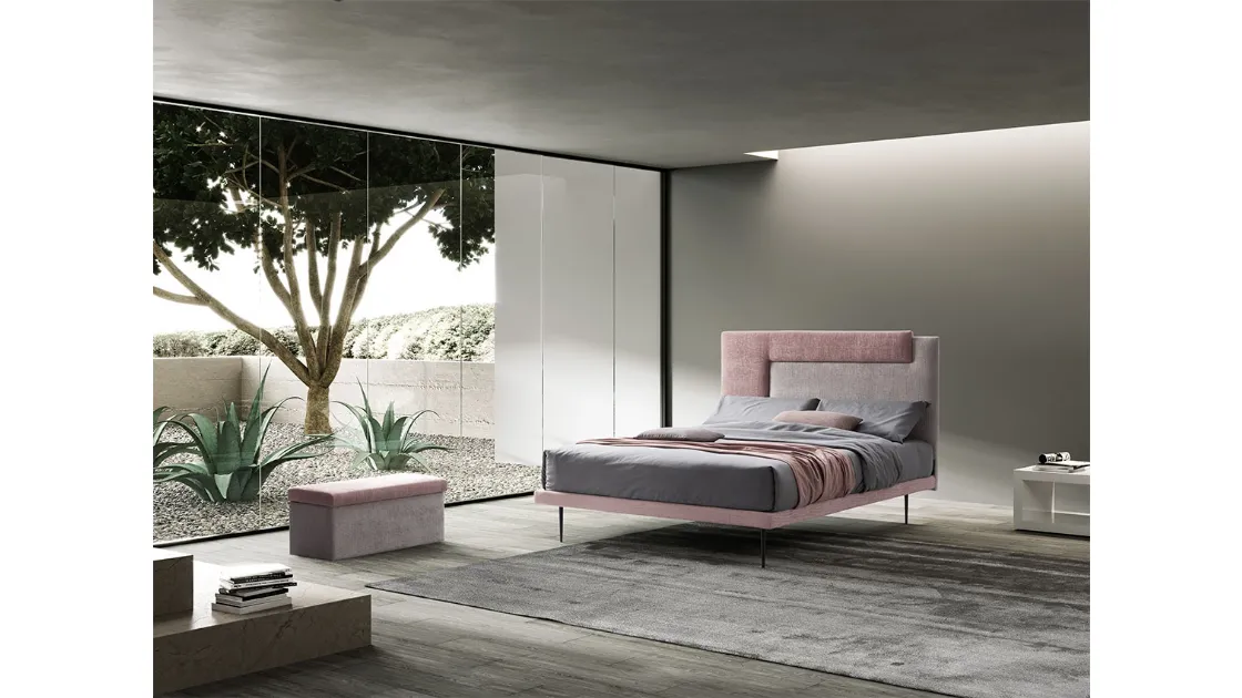 Letto Spazio Dinamic con testiera di Stilfar Italia