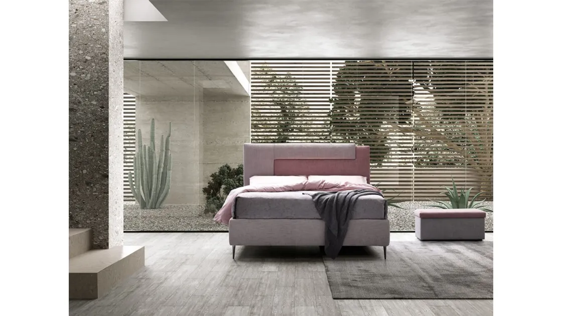 Letto Spazio Dinamic con testiera di Stilfar Italia