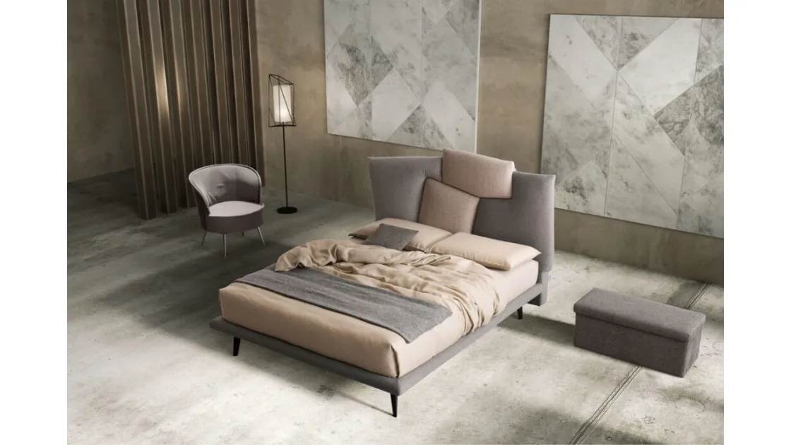 Letto con testiera Fantasy di Stilfar Italia