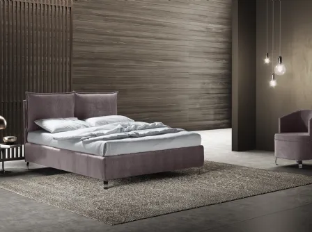 Letto con testiera Melania di Stilfar Italia