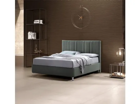Letto Sommier 133 con testata a parete Matrix di Stilfar Italia