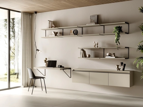 Libreria Living Stilo Canapa di Scavolini
