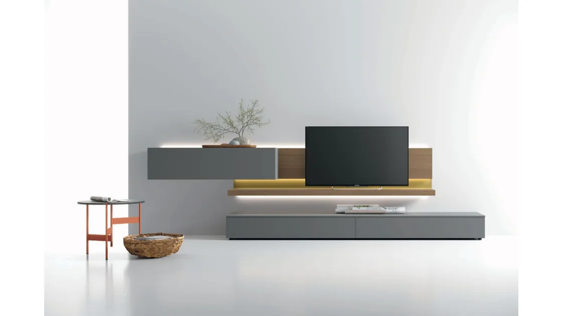 Mobile Porta Tv Atlante UNIT AT 142 di Tomasella