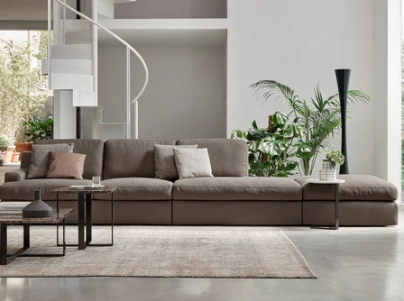 Divano lineare Oxford Regular di Rosini Divani