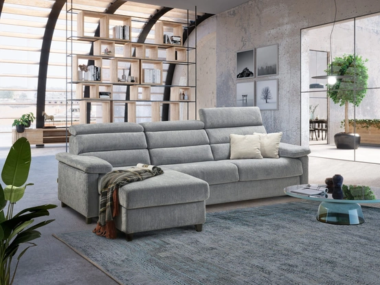 Divano Letto con penisola Pablo de Il Benessere