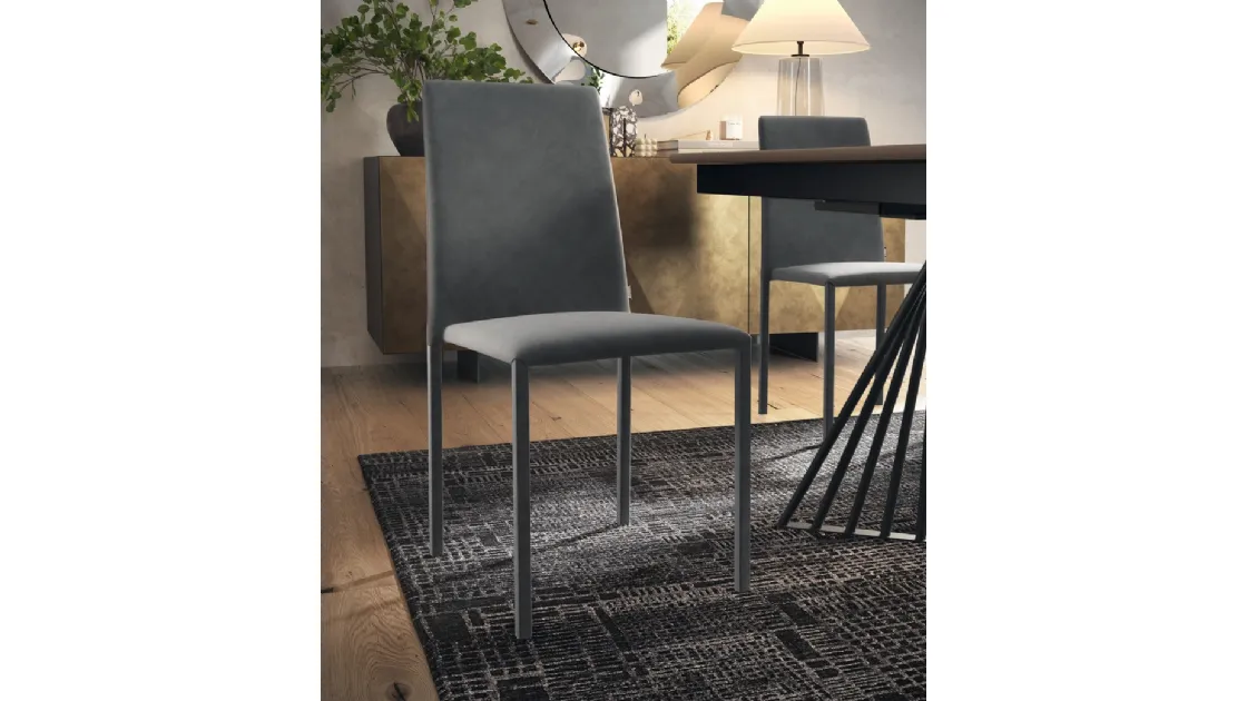 Sedia in tessuto Dama di Scavolini