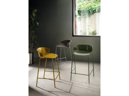 Sgabello Sixties in polipropilene di Scavolini