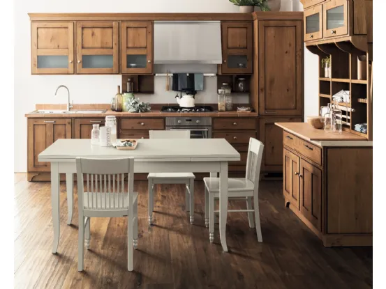 Tavolo allungabile in legno laccato Dover di Scavolini