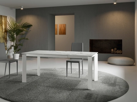 Tavolo Frame con top in ceramica di Stones