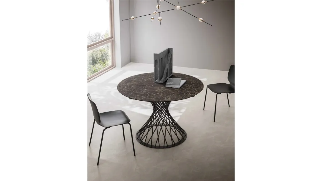 Tavolo rotondo allungabile Franz di La Primavera