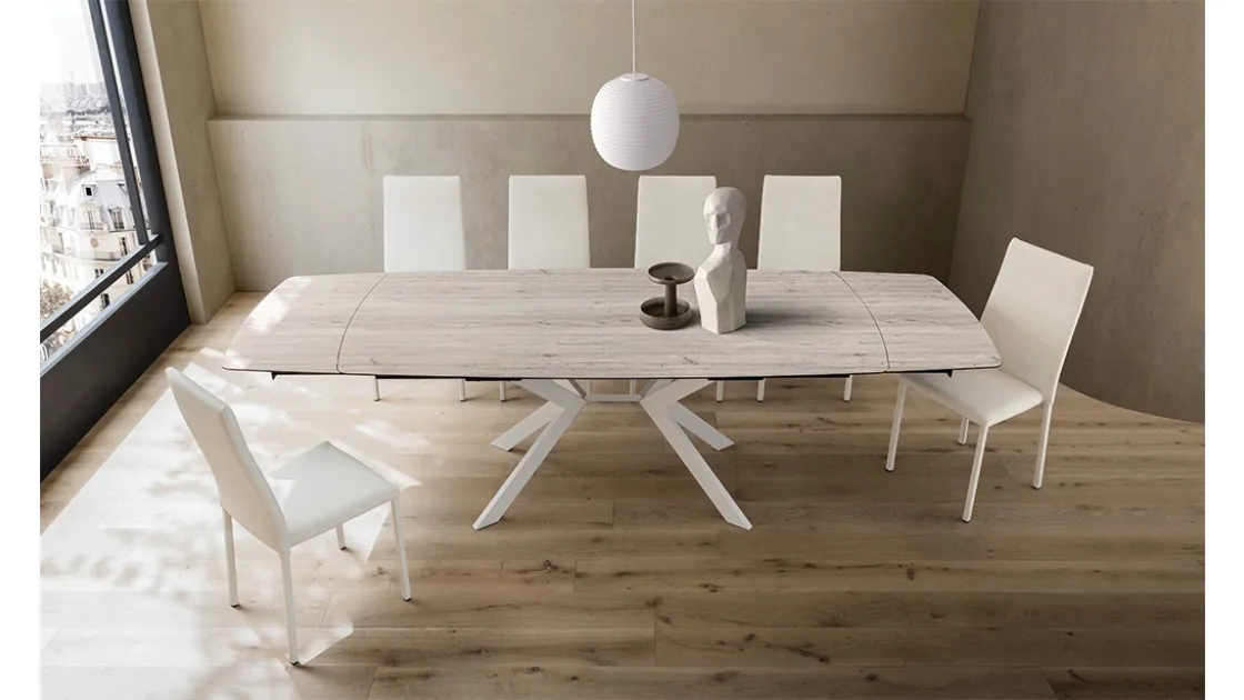 Tavolo allungabile Karim di La Primavera