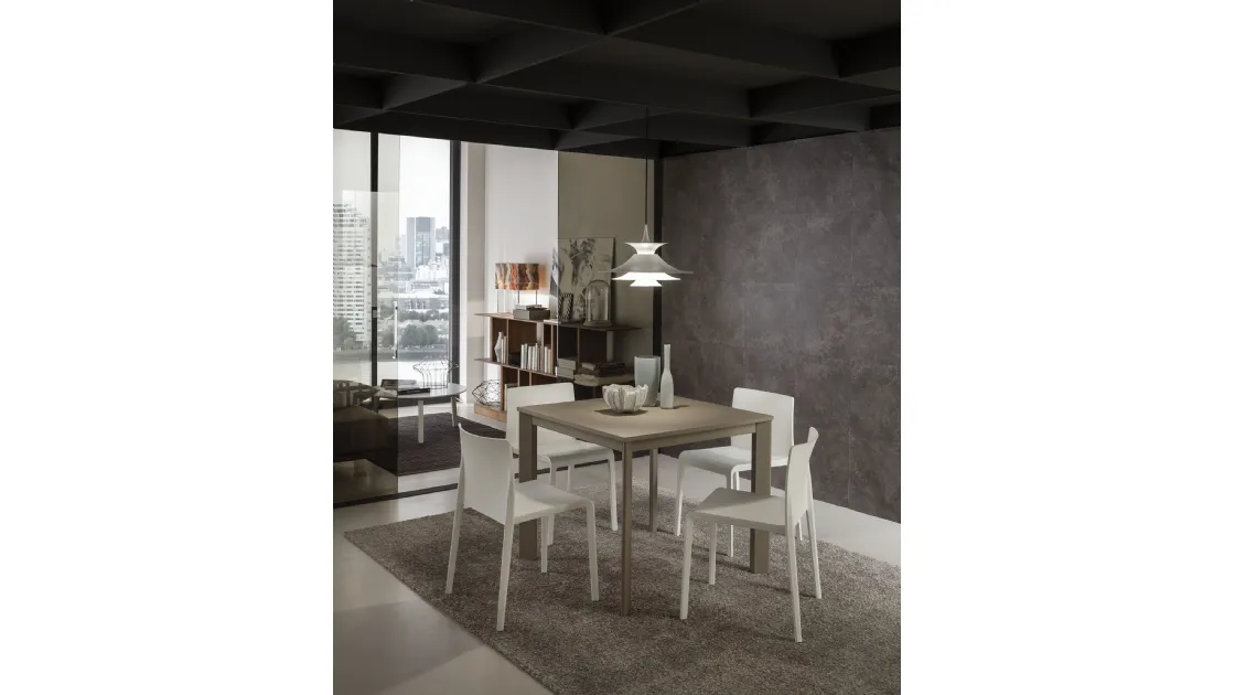 Tavolo allungabile Mario Super Quadrato di La Primavera