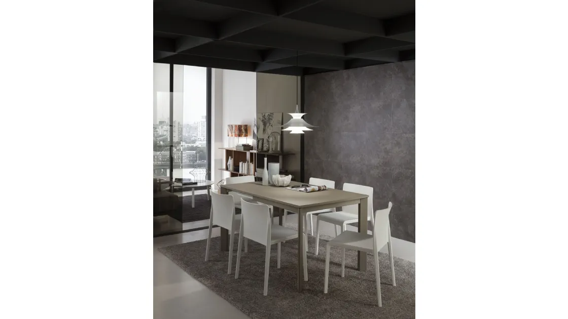 Tavolo allungabile Mario Super Quadrato di La Primavera