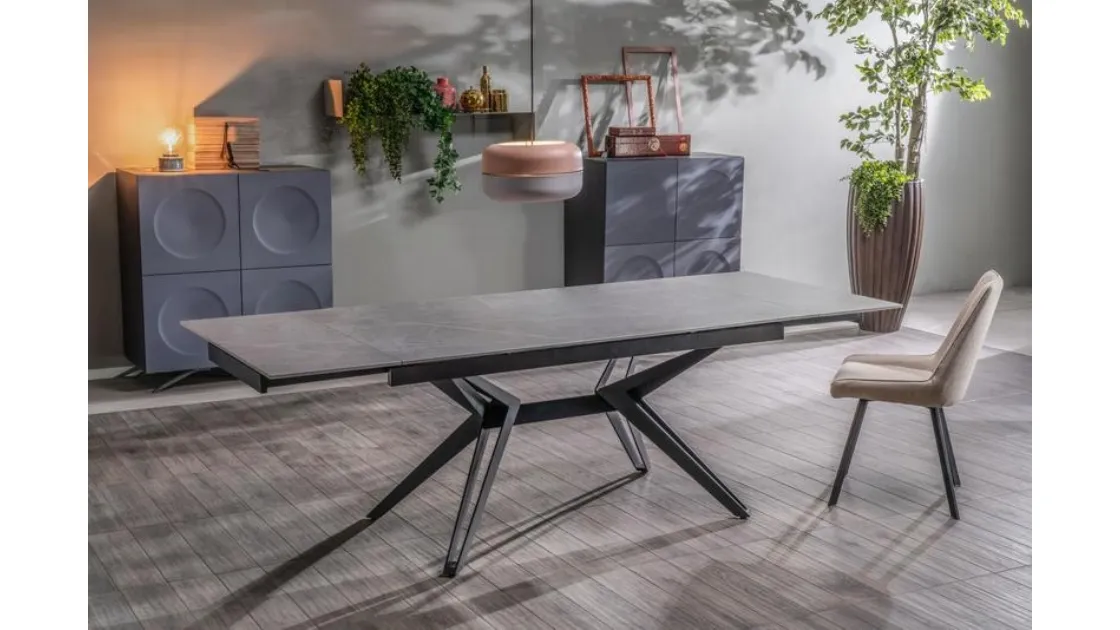 Tavolo allungabile Match 03 di Stones