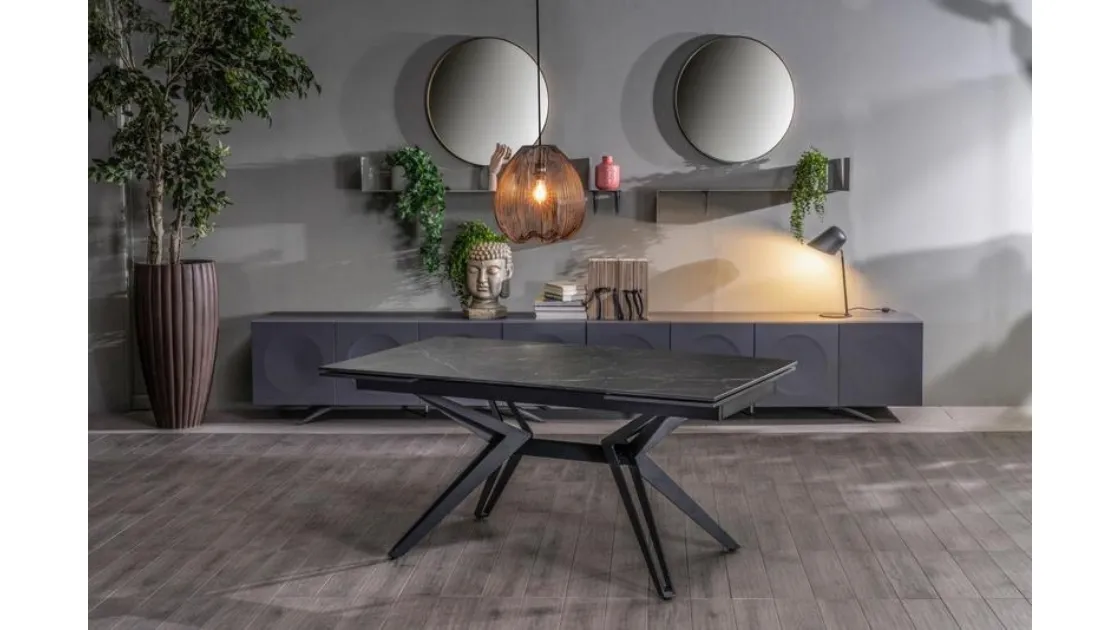 Tavolo allungabile Match 03 di Stones