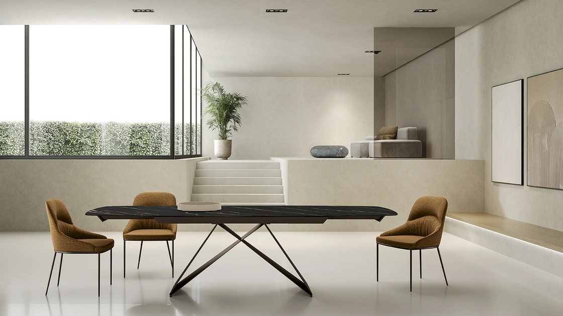 Tavolo allungabile Thanos X di Stones