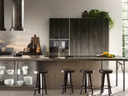 Cucina Moderna Diesel get Together Soft Industrial Style di Scavolini