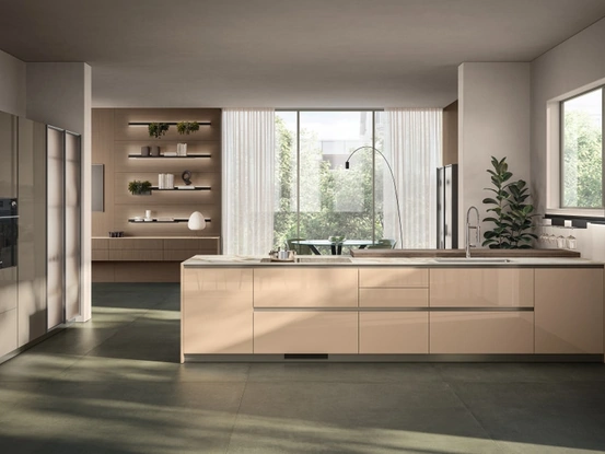 Cucina Moderna con penisola Essenza 02 di Scavolini