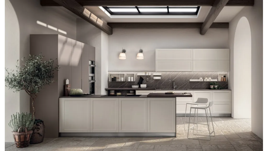 Cucina Moderna Carattere 01 Dark Pulpis di Scavolini