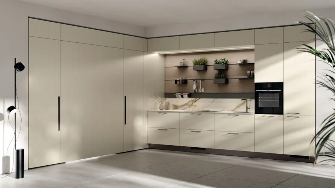 Cucina angolare su misura Moda 06 di Scavolini